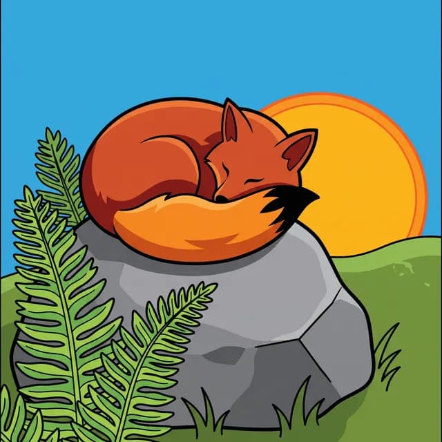 Sleeping Fox
